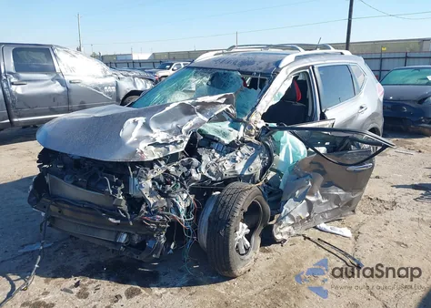 2016 Nissan Rogue Sv z USA, uszkodzony, nr VIN KNMAT2MT1GP610616